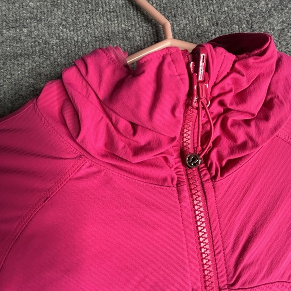 Lululemon Athletica In Flux Jacket Full Zip Size 6 Pink Activewear - Picture 4 of 10